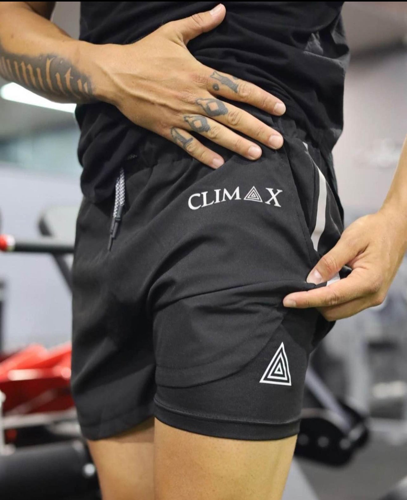 Climax Compression Shorts 2 in 1 with Phone Pocket
