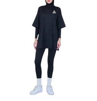Climax Appeal Modest Active Tunic – Slate Grey / Black