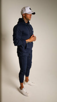 Climax Navy Nylon Tracksuit